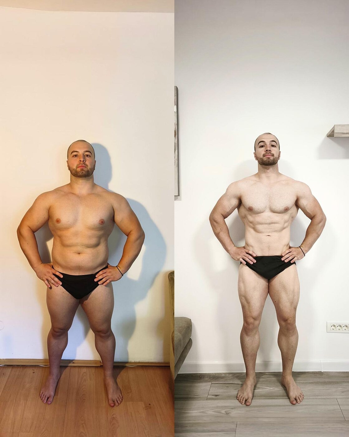 Transformare 110kg la 86kg